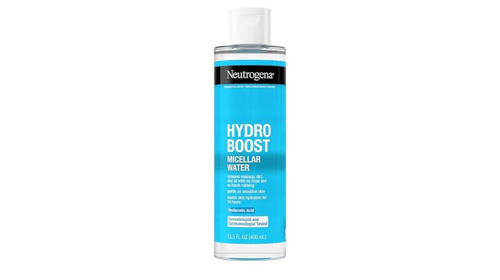 hydrating micellar water formula