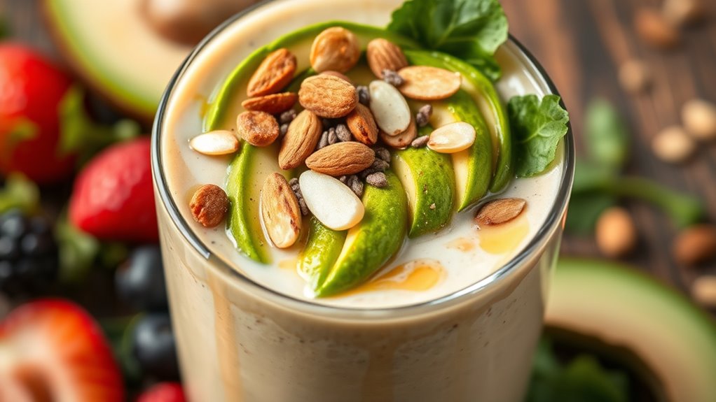 incorporate fats for satiety