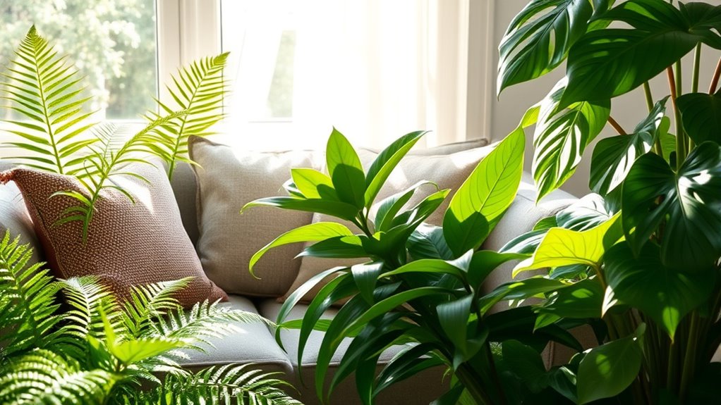 indoor plants reduce stress