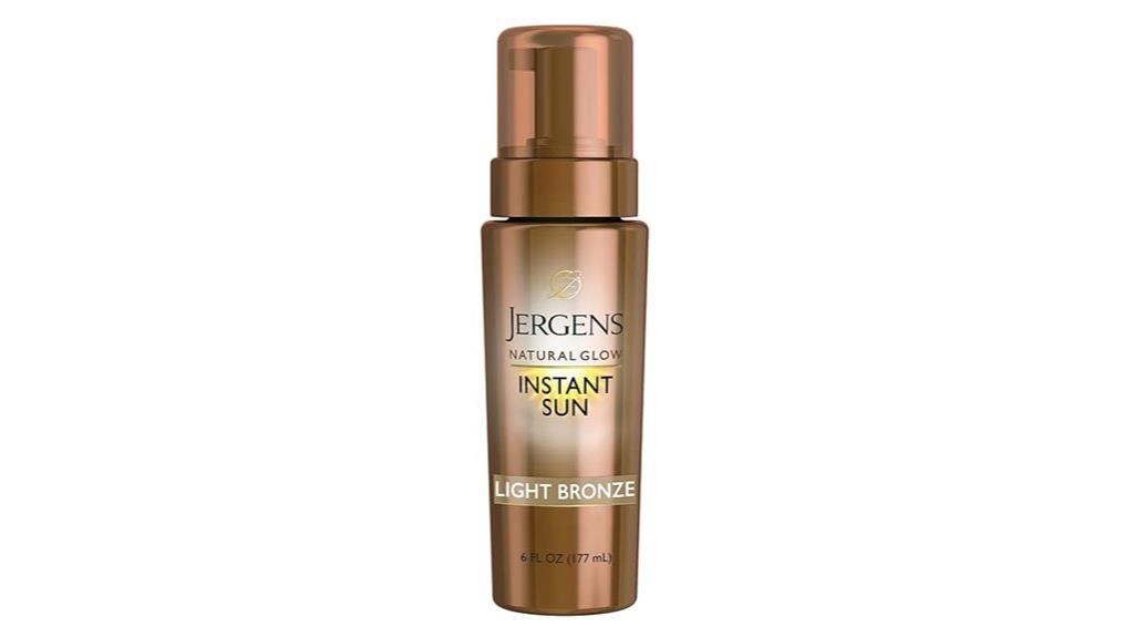 instant light bronze tan