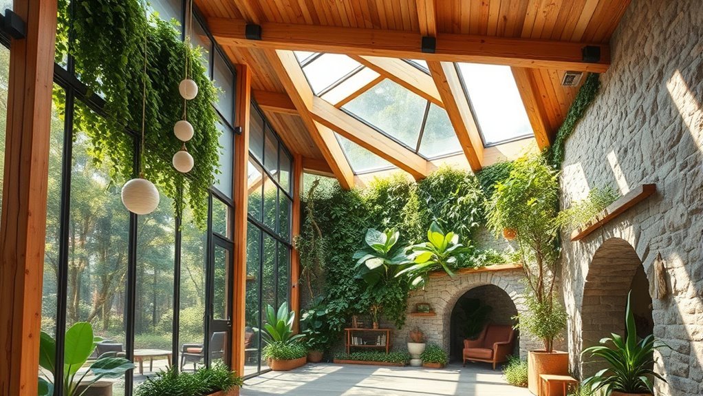 integrate natural sustainable features
