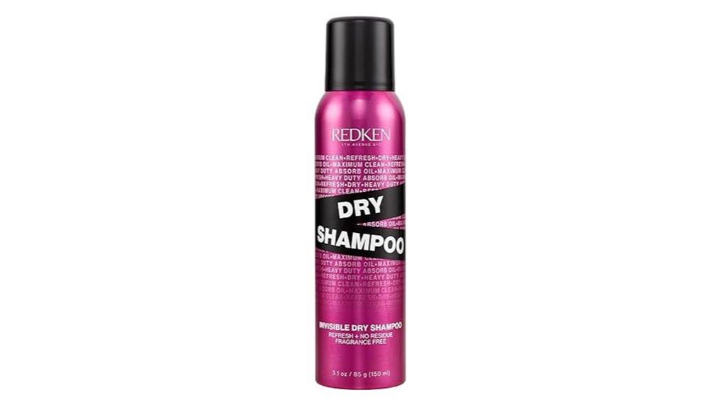 invisible dry shampoo versatile