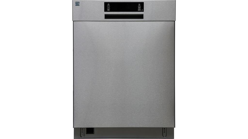 kenmore 24 stainless dishwasher