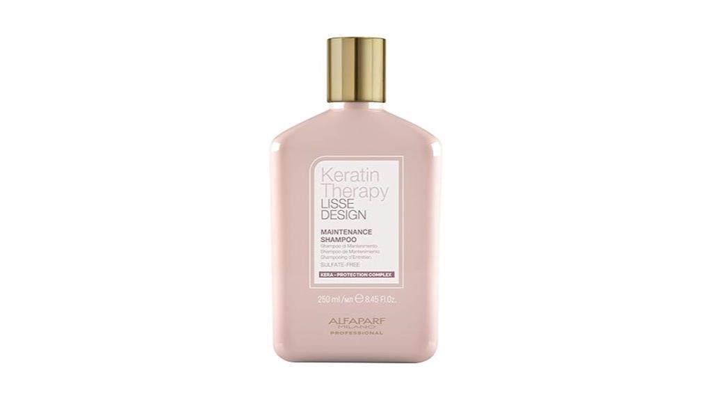 keratin shampoo for damaged hair