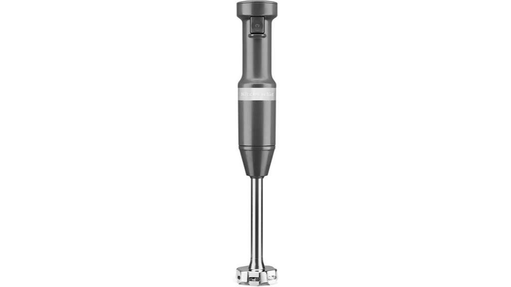 kitchenaid grey hand blender