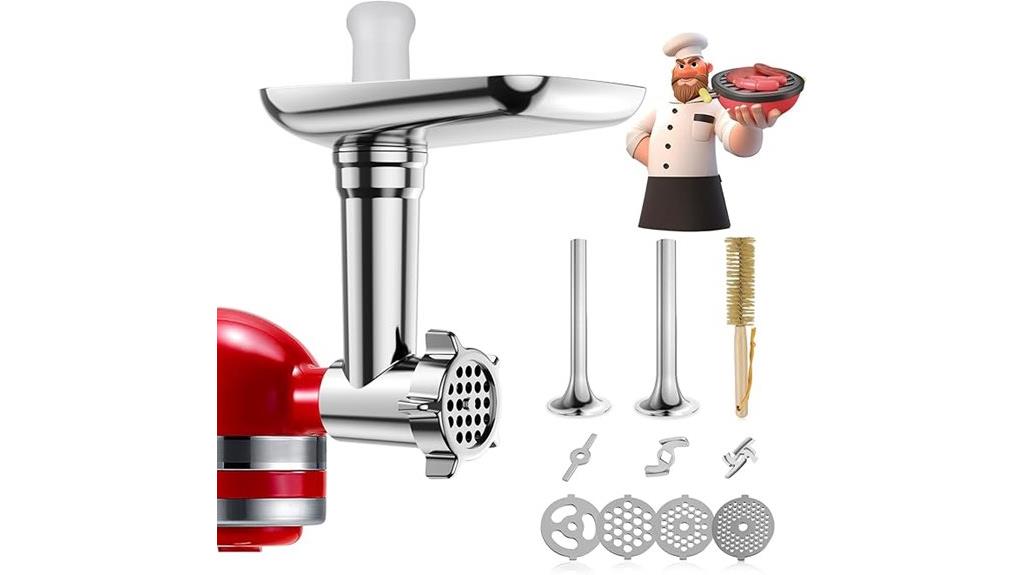 kitchenaid metal grinder attachments