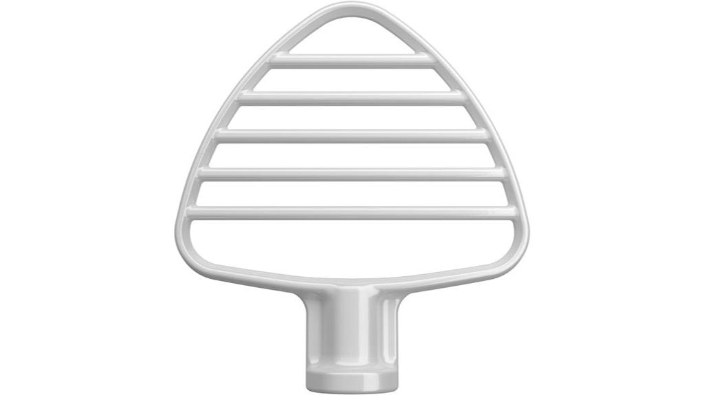 kitchenaid white mixer beater