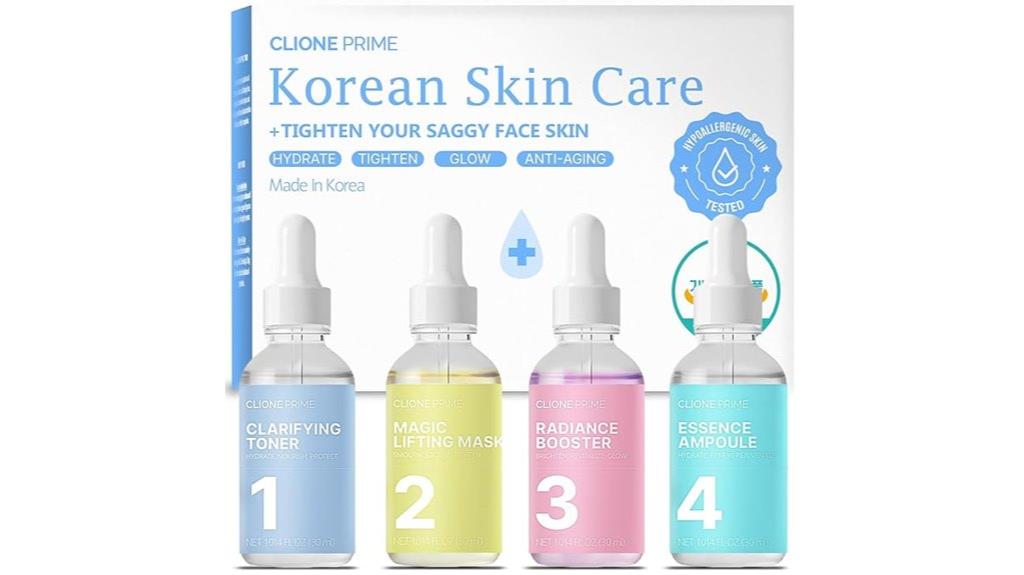 korean women s skincare kit