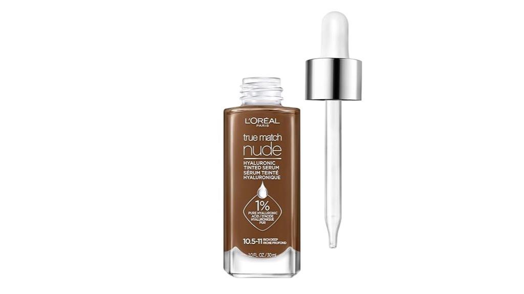 l or al nude tinted serum