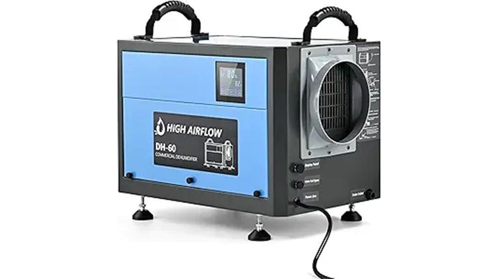 large capacity crawl space dehumidifier
