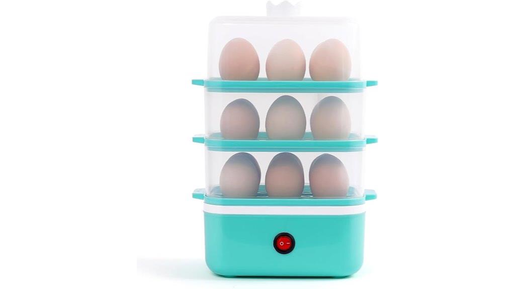 large capacity egg steamer