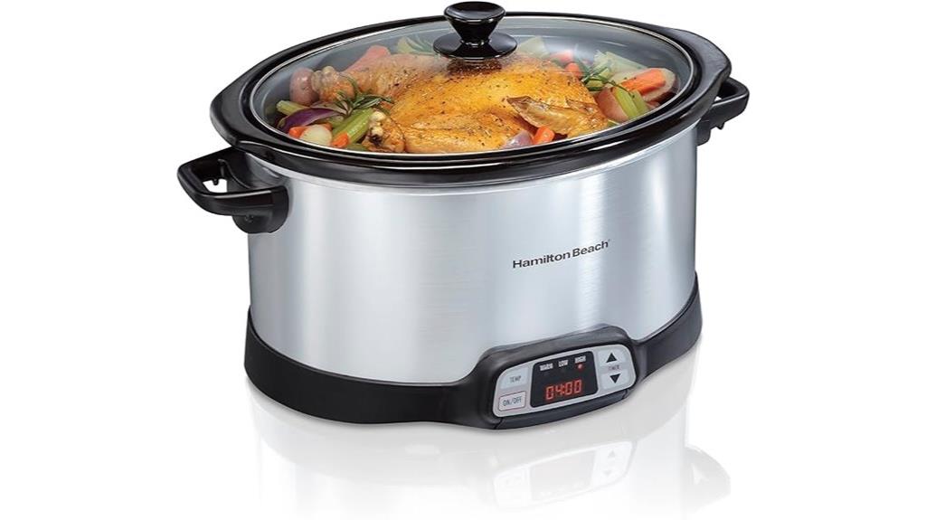 large capacity programmable cooker