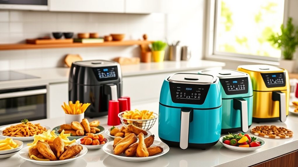 large family air fryers
