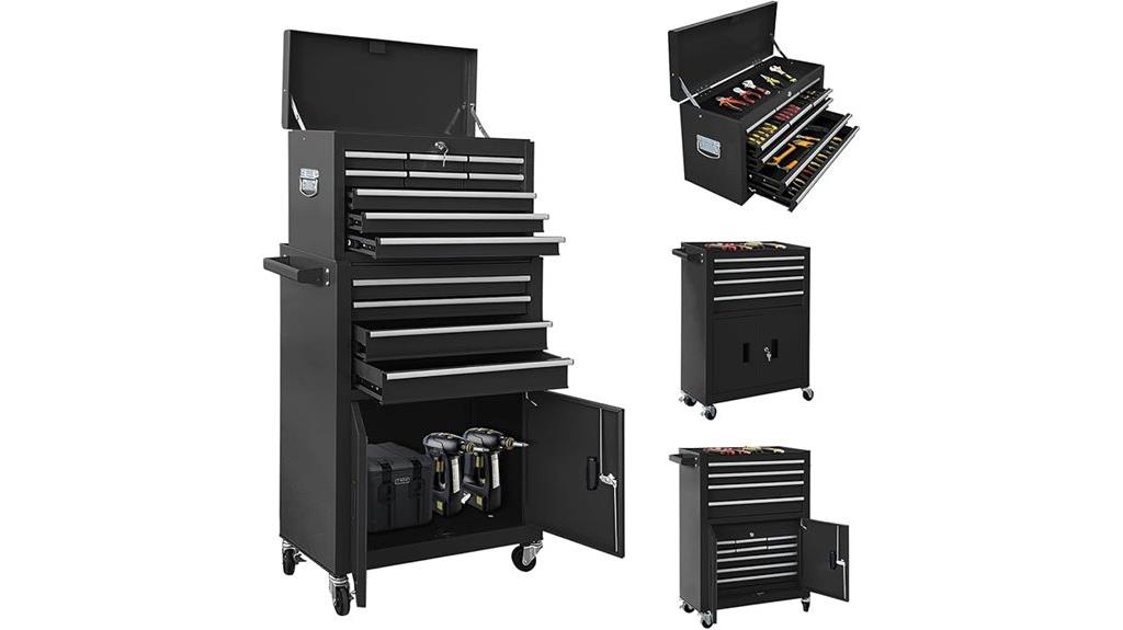 large metal storage cabinet