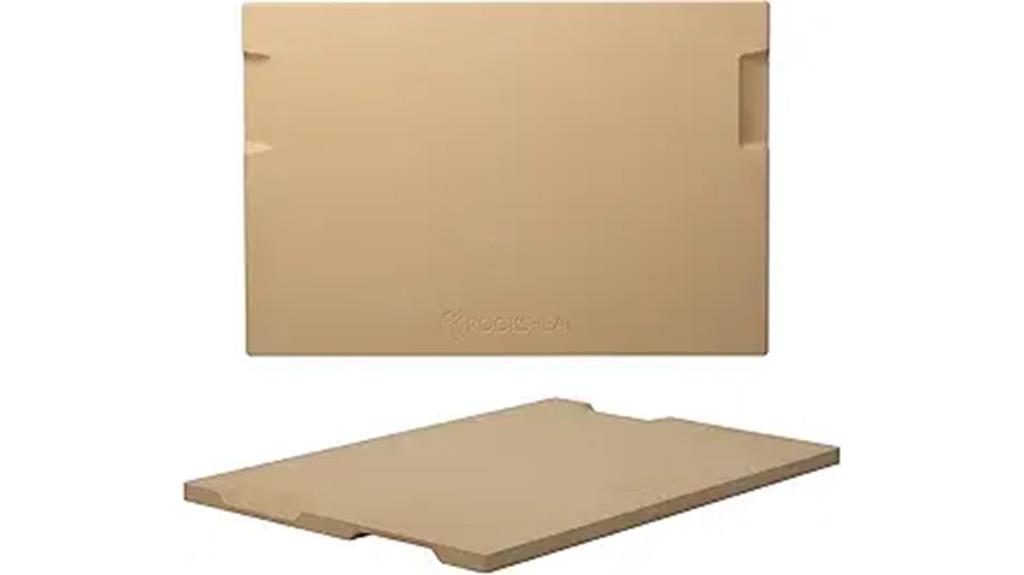 large pizza stone handles