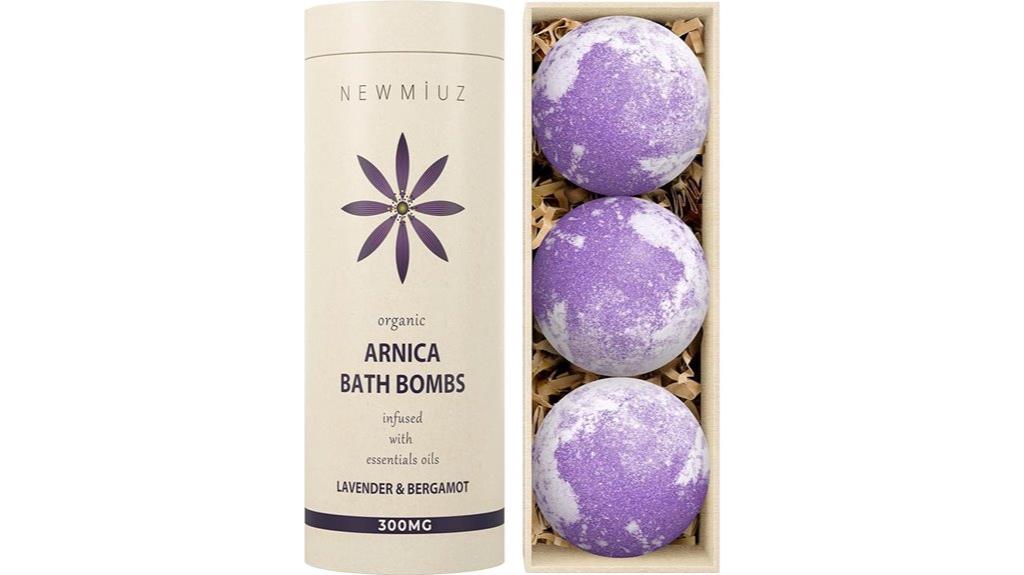 lavender bergamot bath bombs