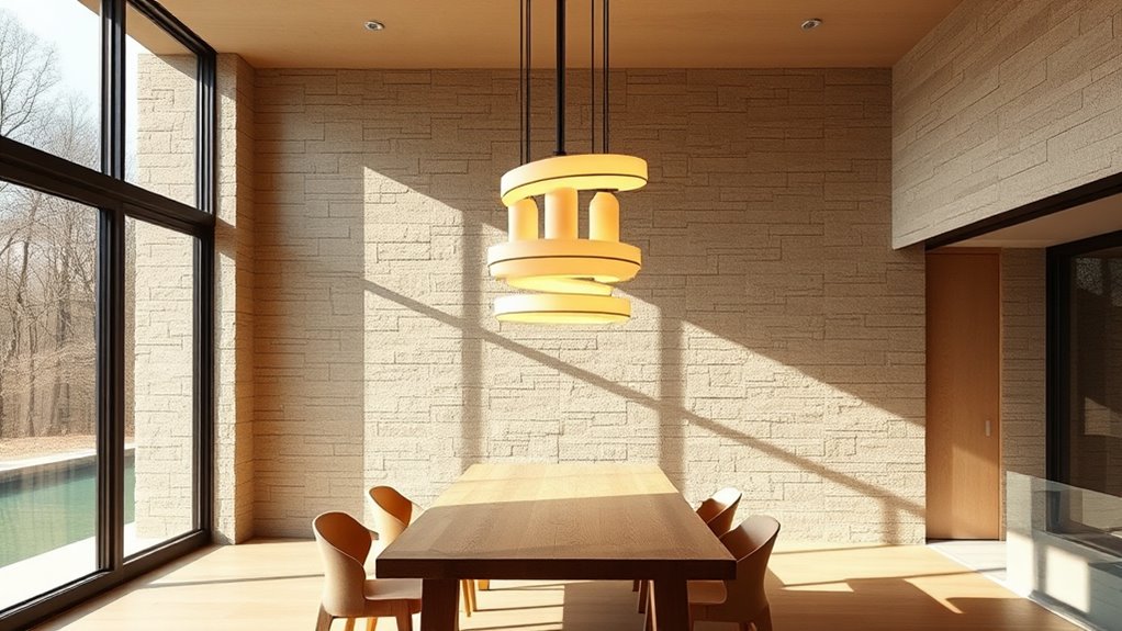 layered lighting enhances ambiance