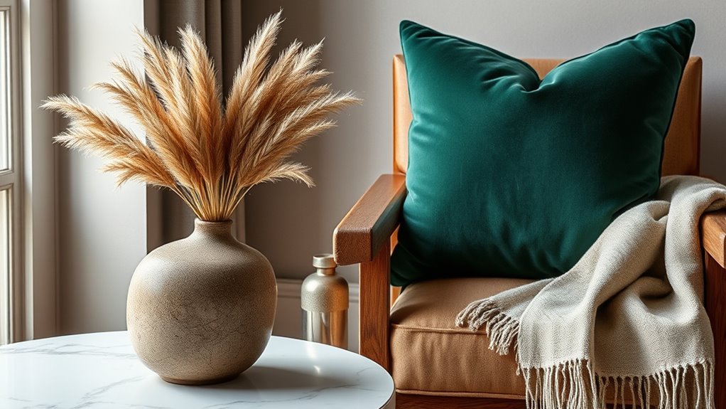 layered textures enhance comfort
