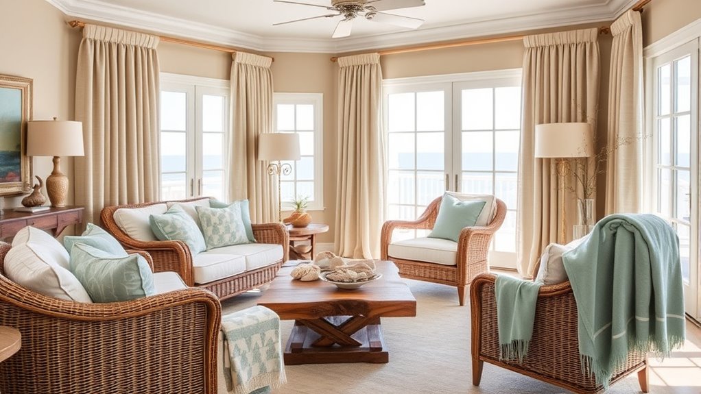 layered textures neutral tones