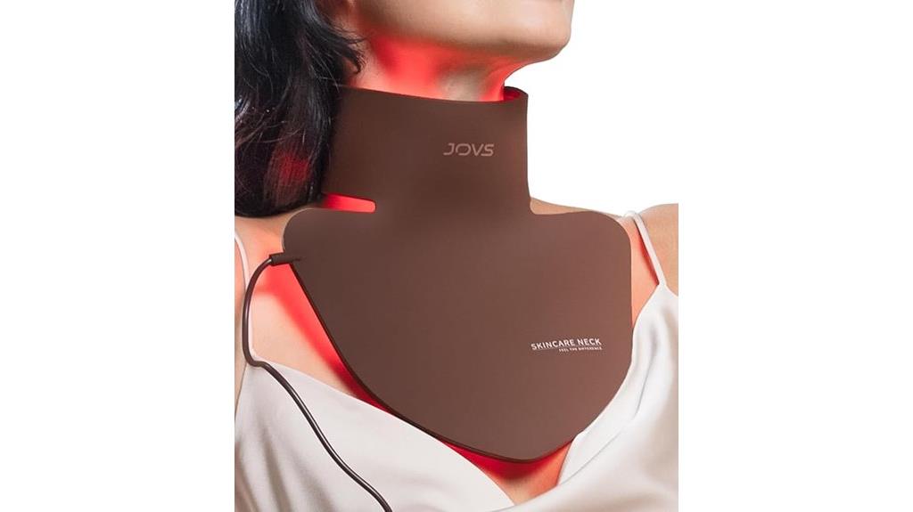 led neck and chest mask