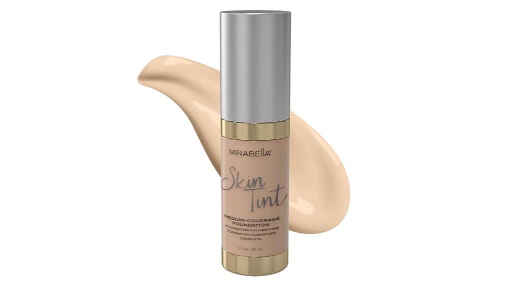 lightweight liquid skin foundation