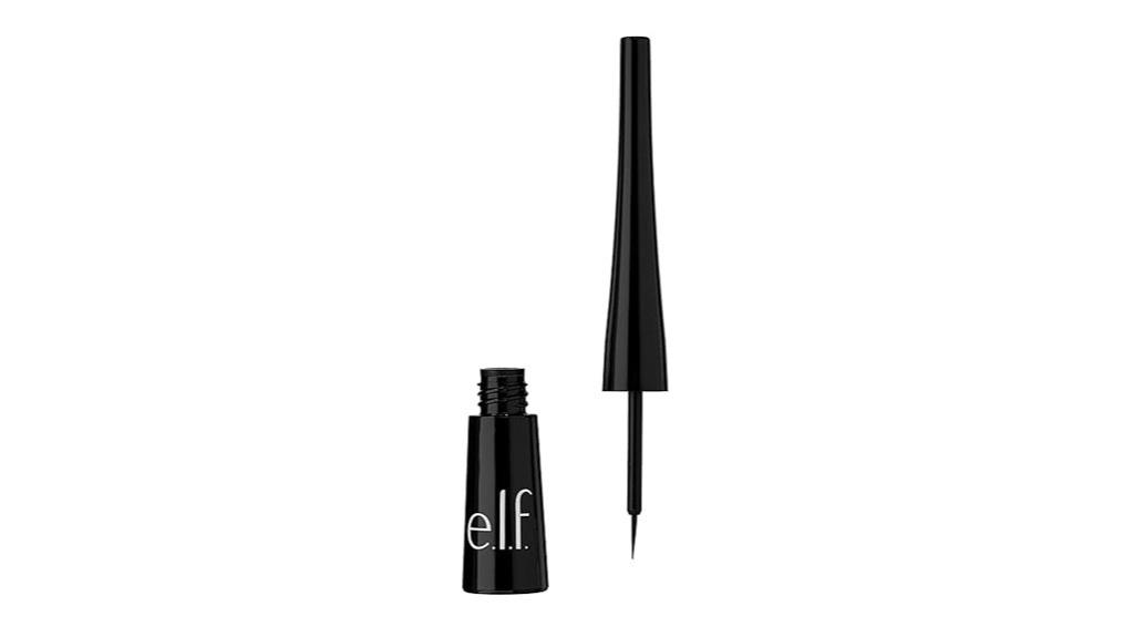 liquid eyeliner with fine tip