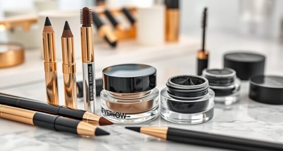 luxury eyebrow product guide