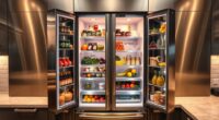 luxury french door refrigerators