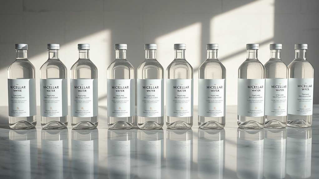 luxury gentle cleansing waters