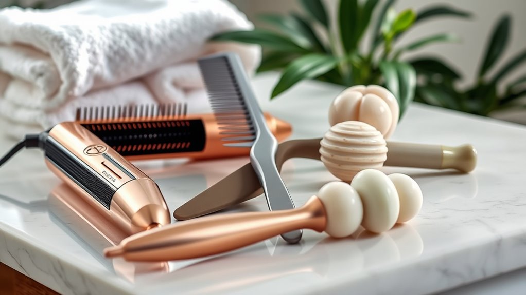 luxury haircare detangling tools