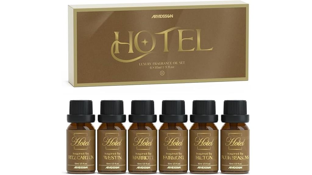 luxury hotel diffuser oils
