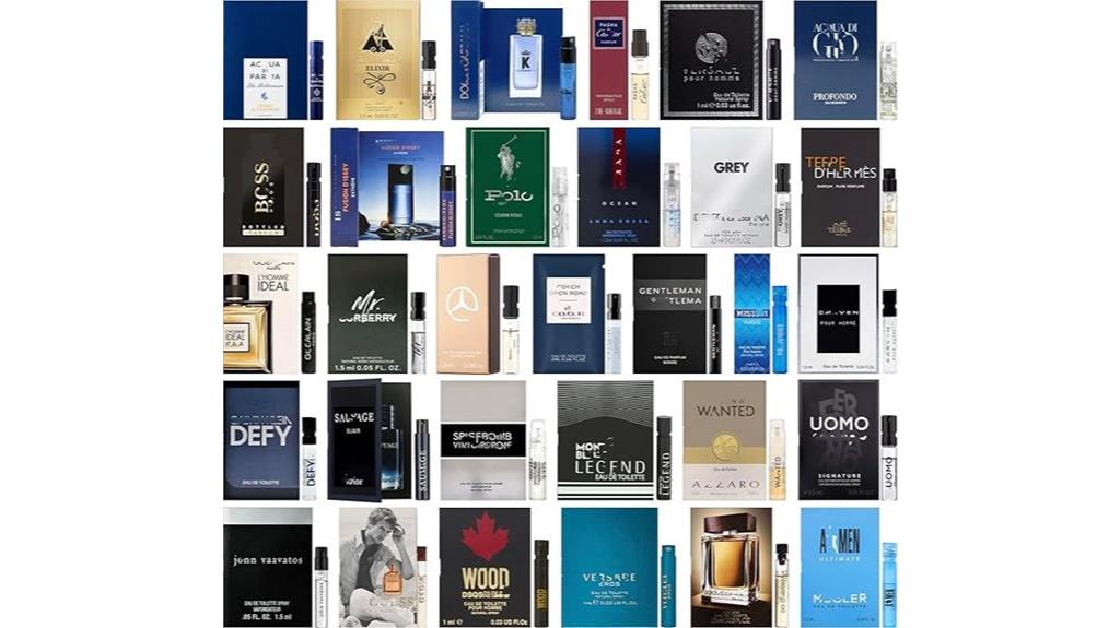 luxury men s fragrance sampler