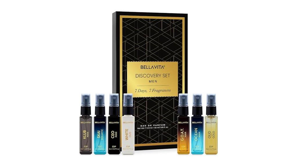 luxury men s fragrance set