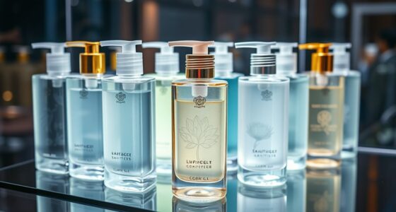 luxury moisturizing scented sanitizers