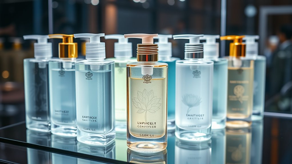 luxury moisturizing scented sanitizers