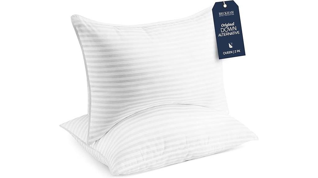luxury pillow set pair