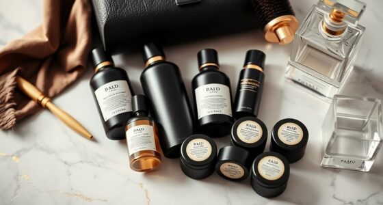 luxury travel haircare sets