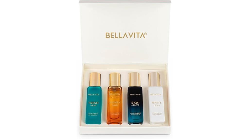 luxury unisex cologne set