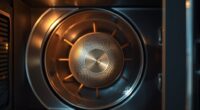 magnetron powers microwave oven