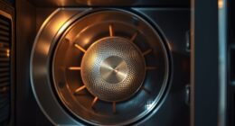 magnetron powers microwave oven