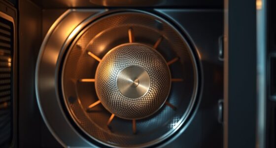 magnetron powers microwave oven