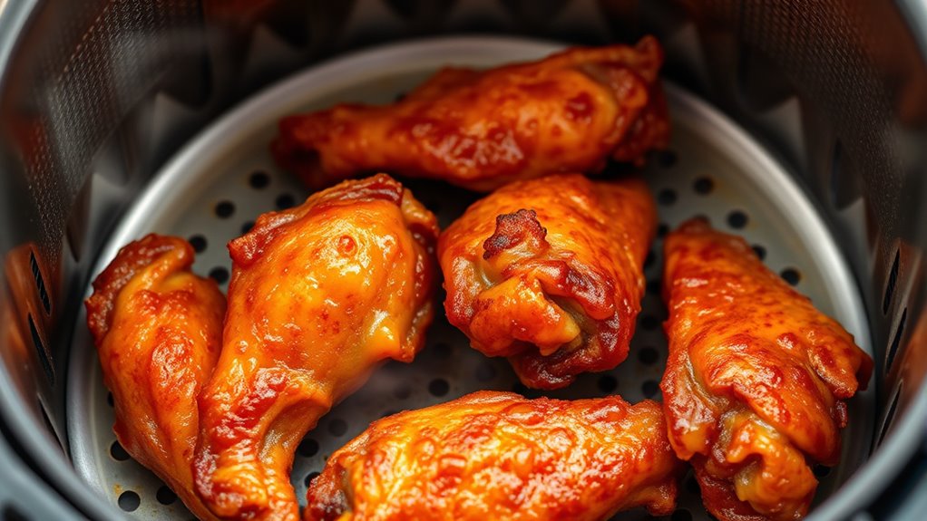 maillard reaction and crispy texture
