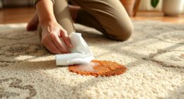 manual carpet spot cleaning