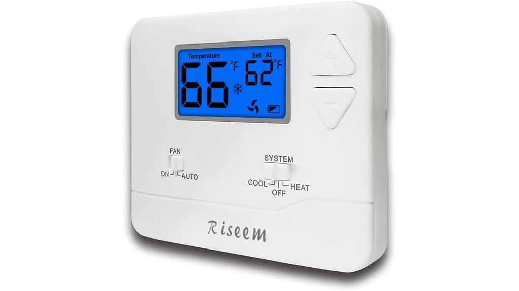 manual home temperature control