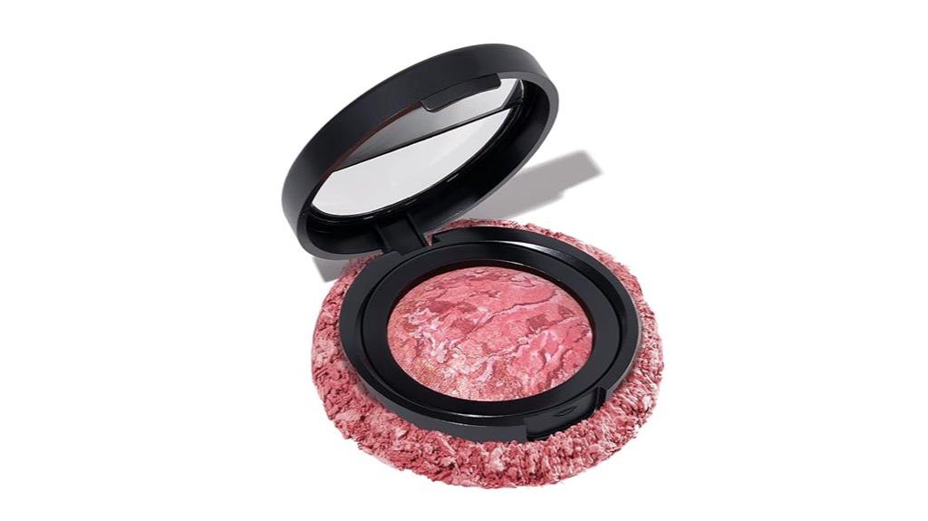 marbled baked blush
