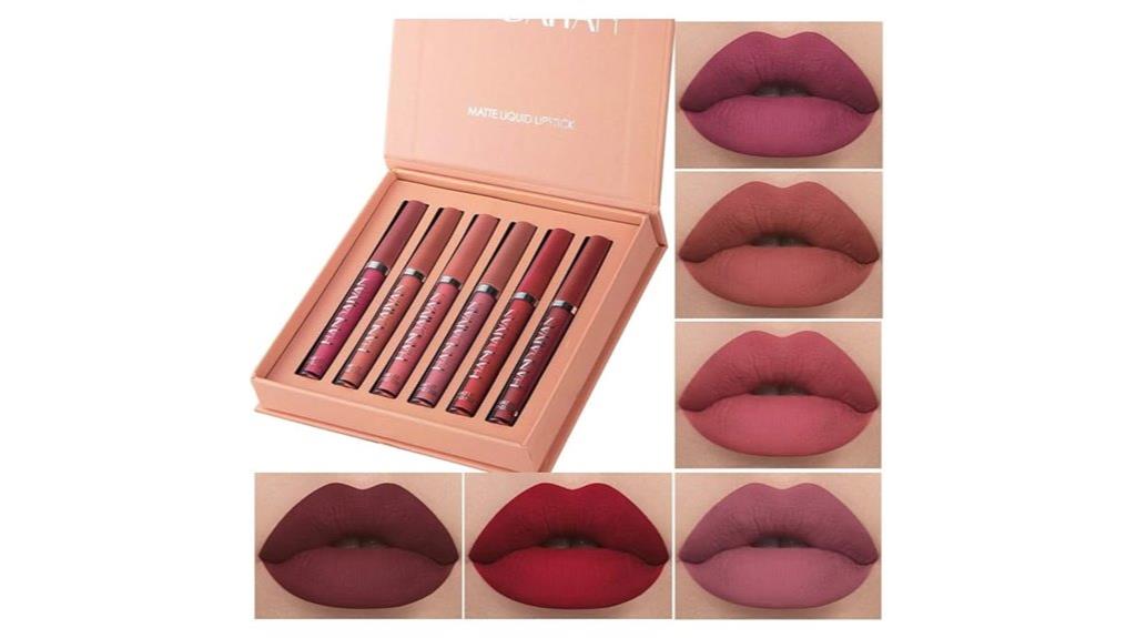 matte lipstick makeup set