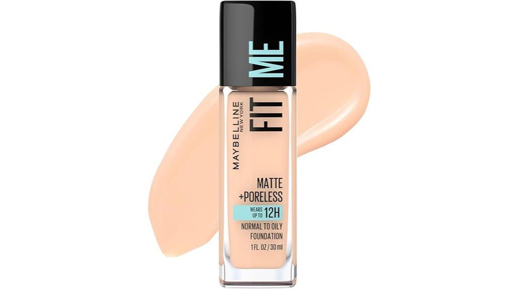 matte poreless liquid foundation