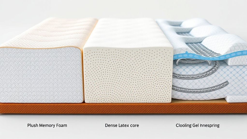 mattress heat dissipation comparison