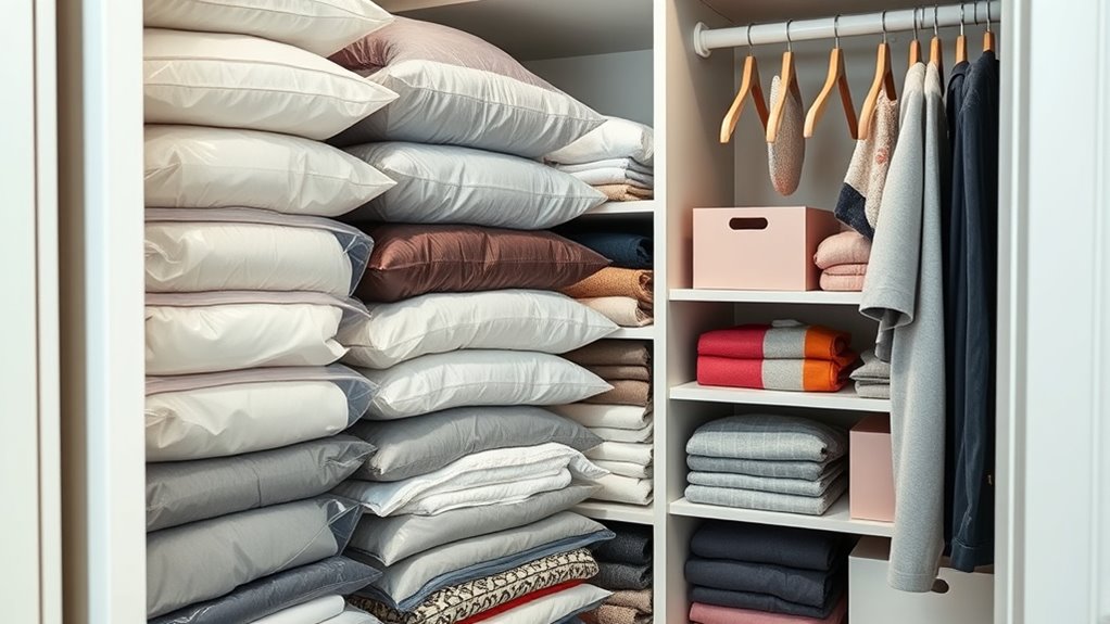 maximize closet storage space