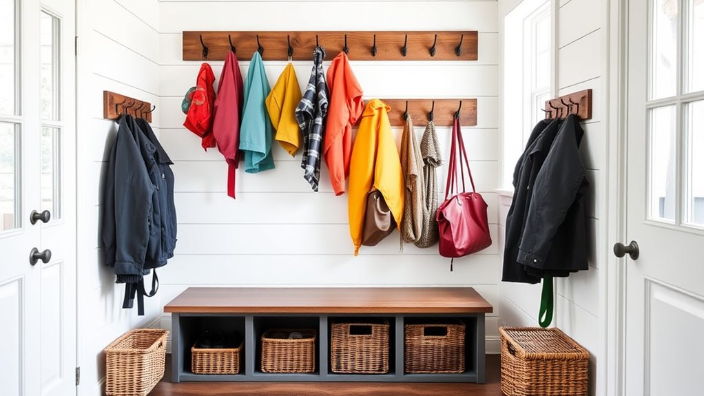 maximize space with labeled baskets